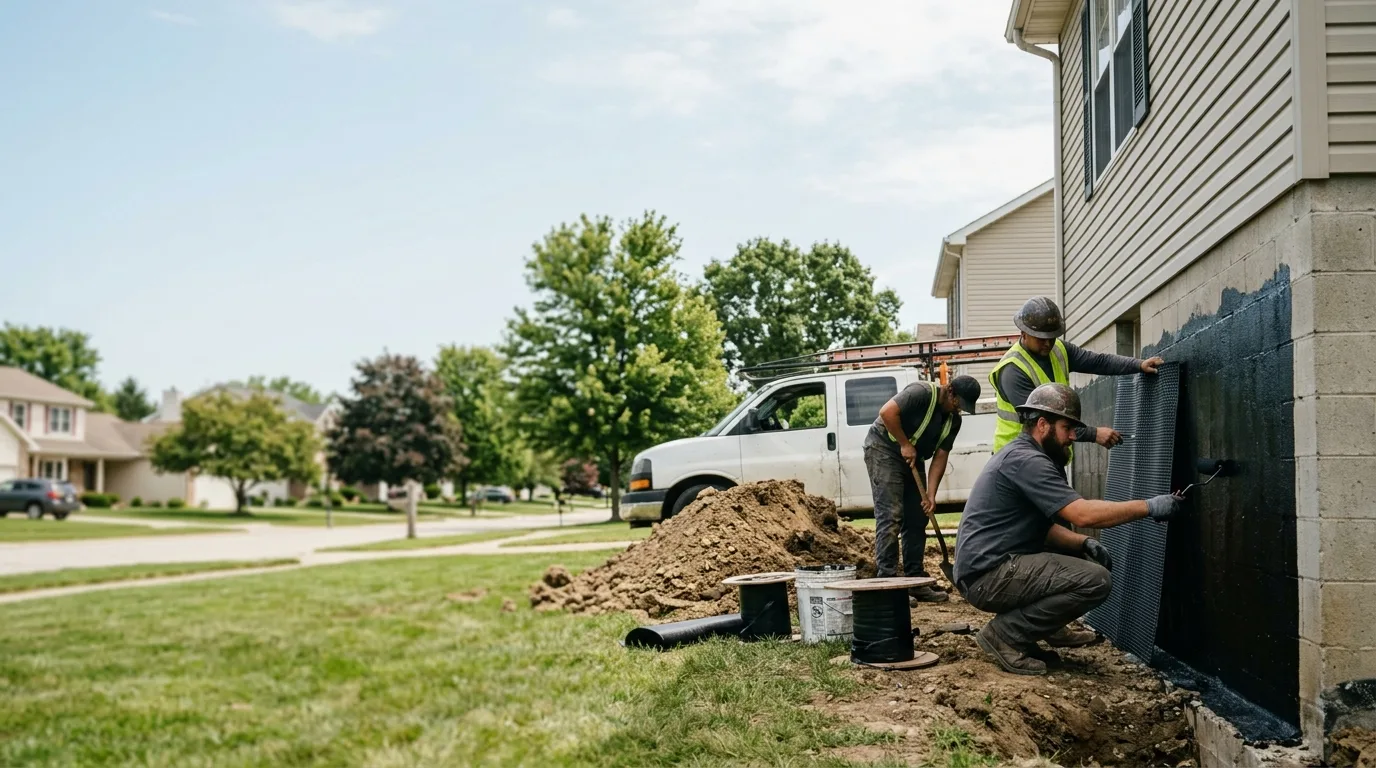 Basement Waterproofing in Warrenville, IL near me